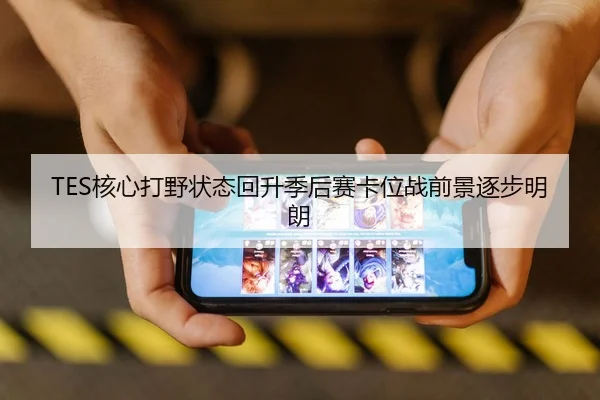 TES核心打野状态回升季后赛卡位战前景逐步明朗